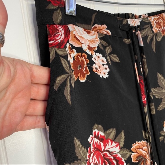 XHILARATION Wide Leg Floral Pants XS - Picture 7 of 16
